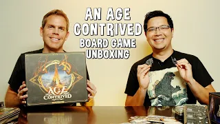 Unboxing An Age Contrived - Fantasy Euro Game