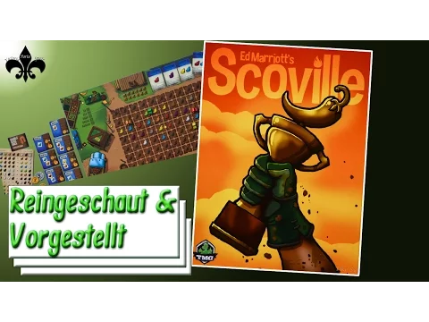 Vorgestellt: Scoville Brettspiel engl. Version / GER