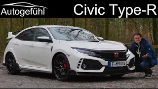 Honda Civic Type R FULL REVIEW GT FK8 2018/2019 Sound & Acceleration - Autogefühl