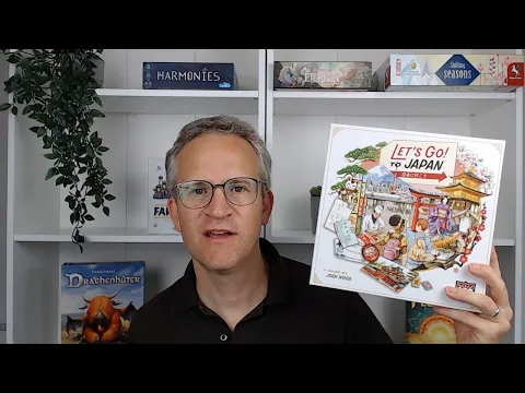 How to play Let's Go! to Japan - board game rules