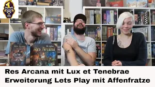 Res Arcana mit Lux et Tenebrae Lets Play mit Affenfratze