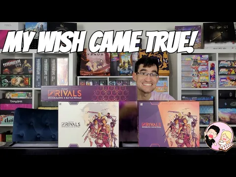 Unboxing Rivals Legend Edition | Deckbuilding X Battle Royale Board Game | Unkind Games
