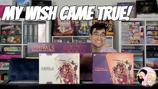 Unboxing Rivals Legend Edition | Deckbuilding X Battle Royale Board Game | Unkind Games