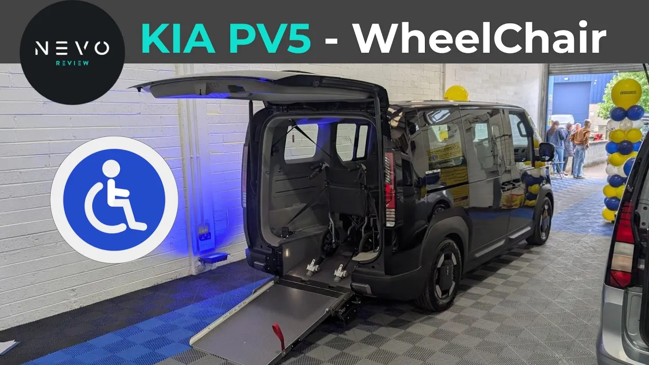 Kia PV5 WAV (Wheelchair Accessable Vehicle) Conversion