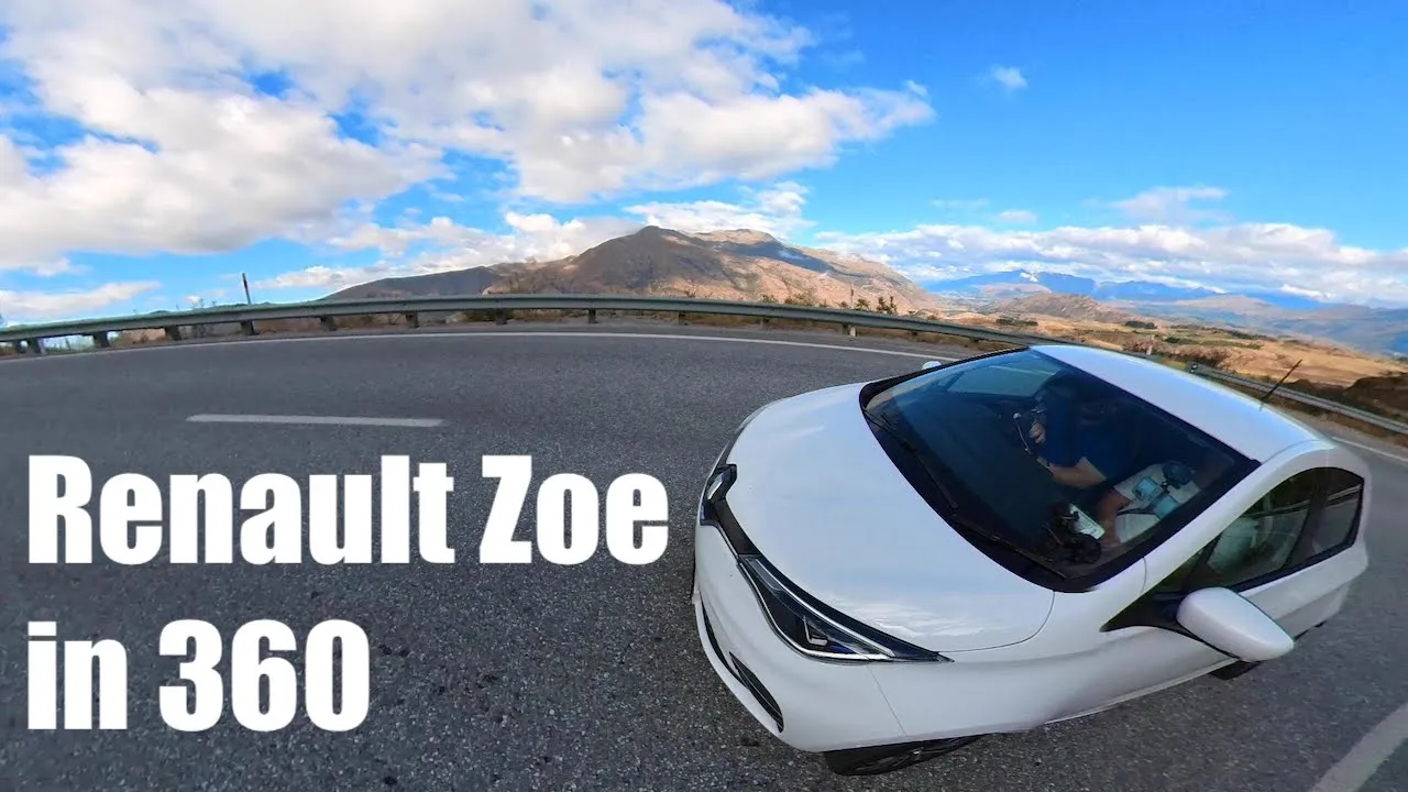 Stunning mountain climb in the new Renault Zoe