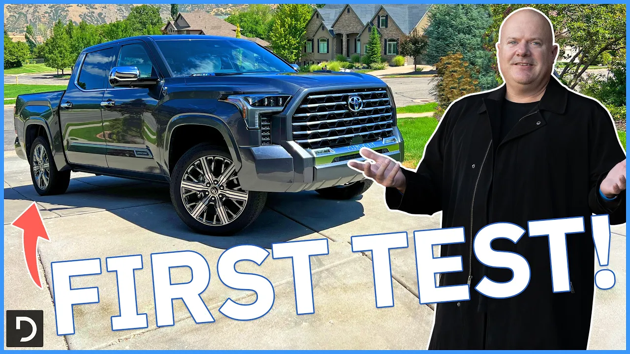 2023 Toyota Tundra Hybrid | First Test Ahead of Australian Showroom Arrivals in 2024 | Drive.com.au