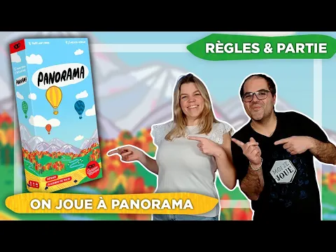 ON JOUE À PANORAMA ! Règles + Partie + Avis | Jeu de Société Le Scorpion masqué