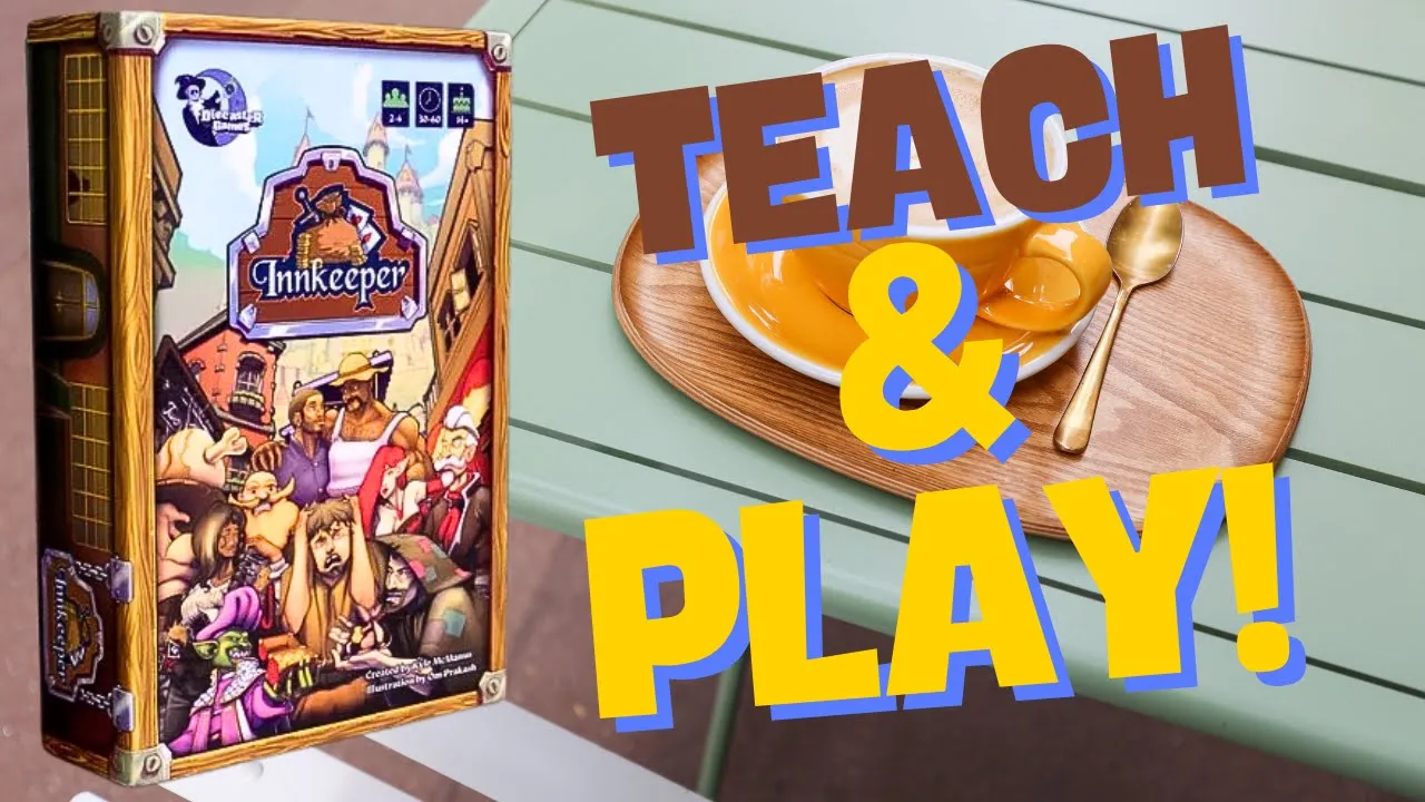 Innkeeper board game // Teach & Play!