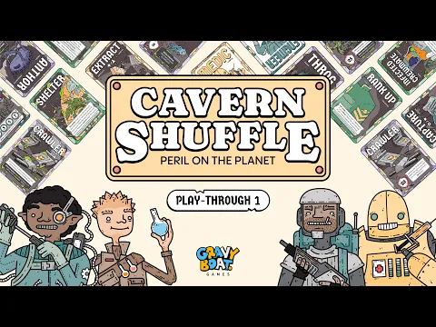Cavern Shuffle - Peril on the Planet | Play-Through 1