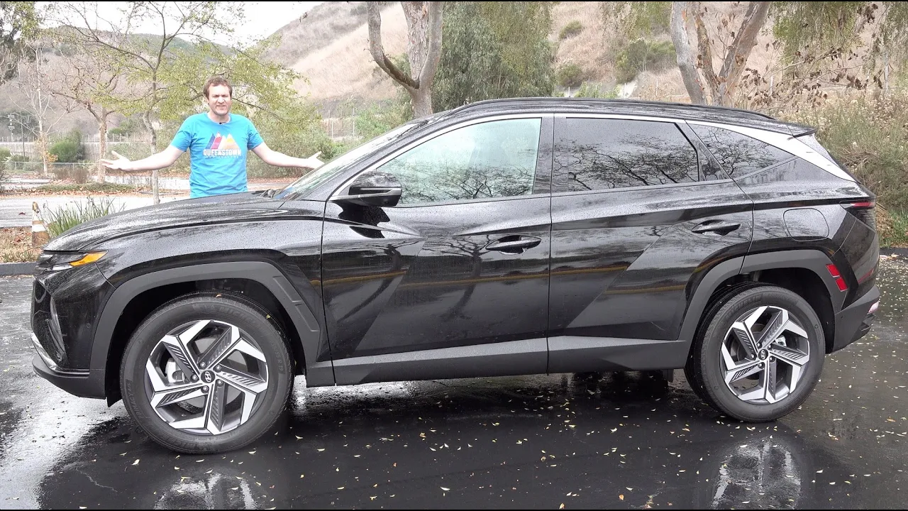 The 2022 Hyundai Tucson Hybrid Looks Crazier Than It Is