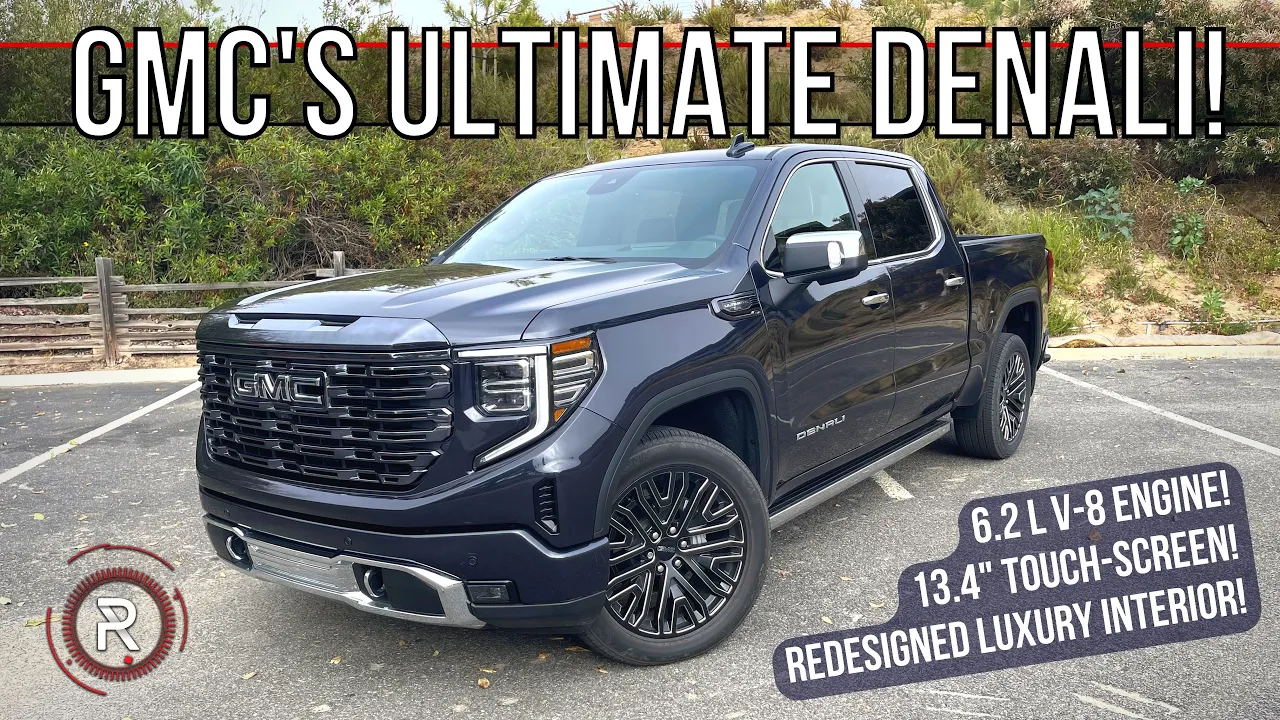 The 2022 GMC Sierra Denali Ultimate Is The Pinnacle in Luxury Half-Ton Trucks