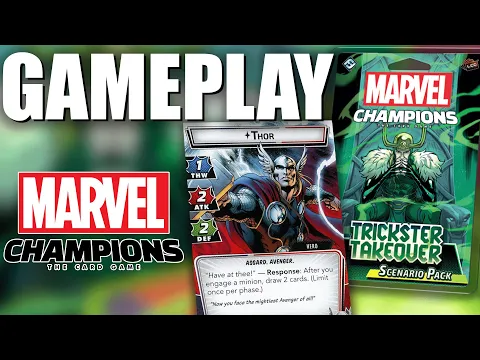 Thor vs The New Loki (Expert) Marvel Champions Live Replay