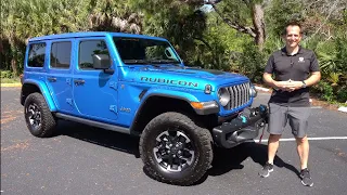 Is the 2024 Jeep Wrangler Rubicon 4xe BETTER than a Toyota 4Runner TRD Pro?