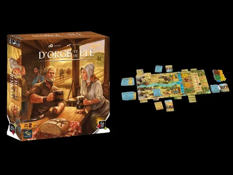 D'Orge et de Blé  - Gigamic | Beer & Bread - Deep Print Games | Unboxing in 30 secs