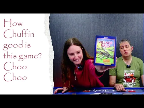 Is this an amazing route building game? Village Rails from Osprey games
