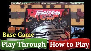 Thunder Road: Vendetta – Maximum Chrome - How to Play & Play Through