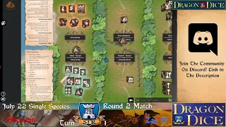 2022 Single Species Round 2 Shoesan Vs Zac H