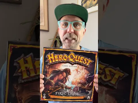 HeroQuest First Light: A Great Intro to RPGs #boardgames #rpg #gamenight #heroquest #games