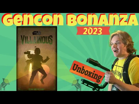 Star Wars Villainous: Scum and Villainy Hot Game Unboxing At Gen Con 2023
