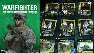 Blue Boards: Warfighter The Modern Special Forces Card Game