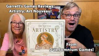 Collect Resources and Create Gorgeous Art: Garrett's Games Reviews Artistry from Dux Somnium Games