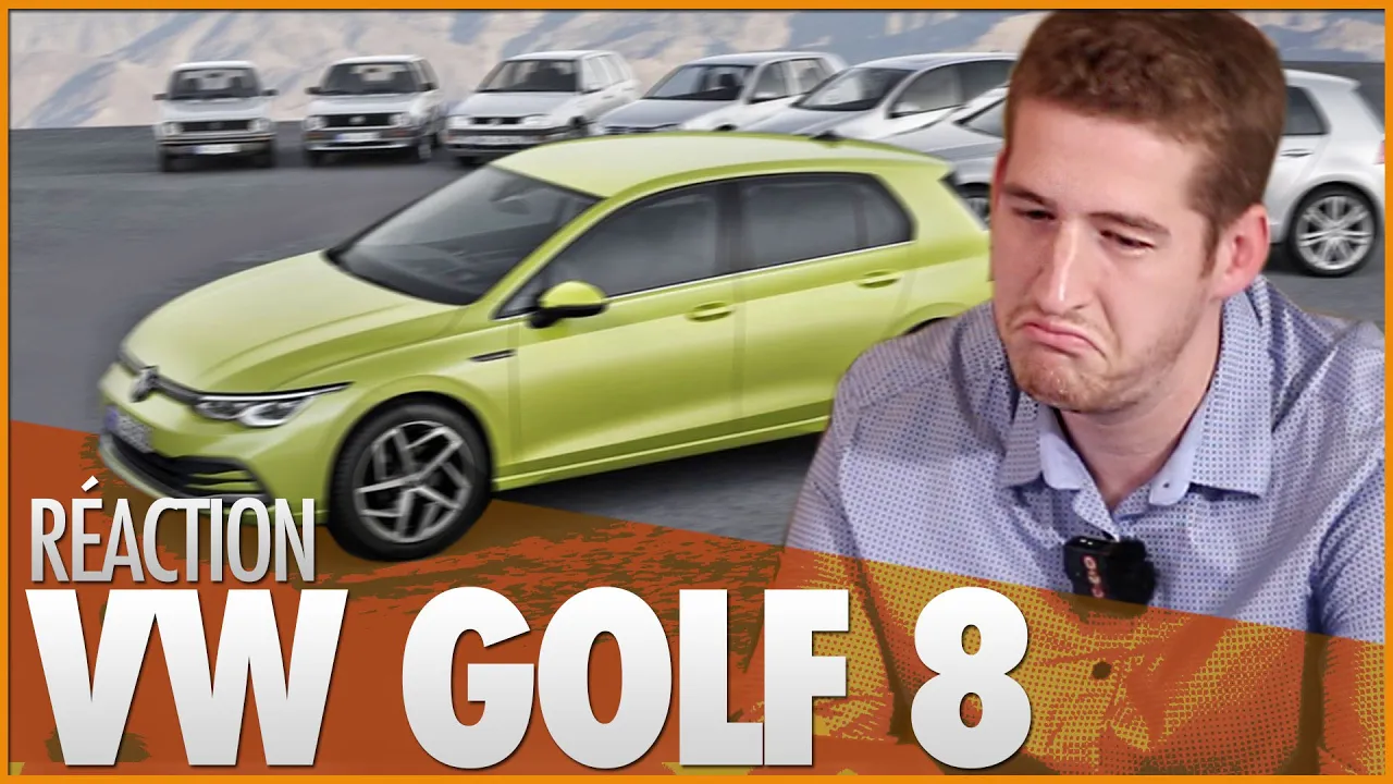ILS DÉCOUVRENT LA NOUVELLE GOLF 8 !