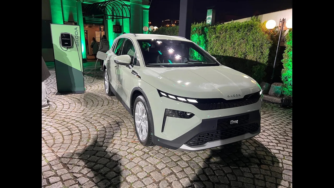Škoda Elroq - verdenspremiere Praha 01.10-2024 - pris fra 299 900!
