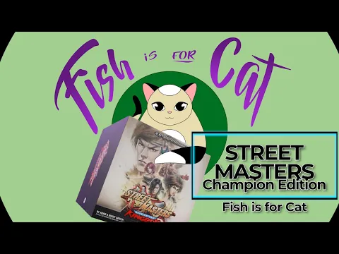 Street Masters: Champion Edition - Unboxing