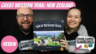 Great Western Trail: New Zealand - Board Game Review & Comparison