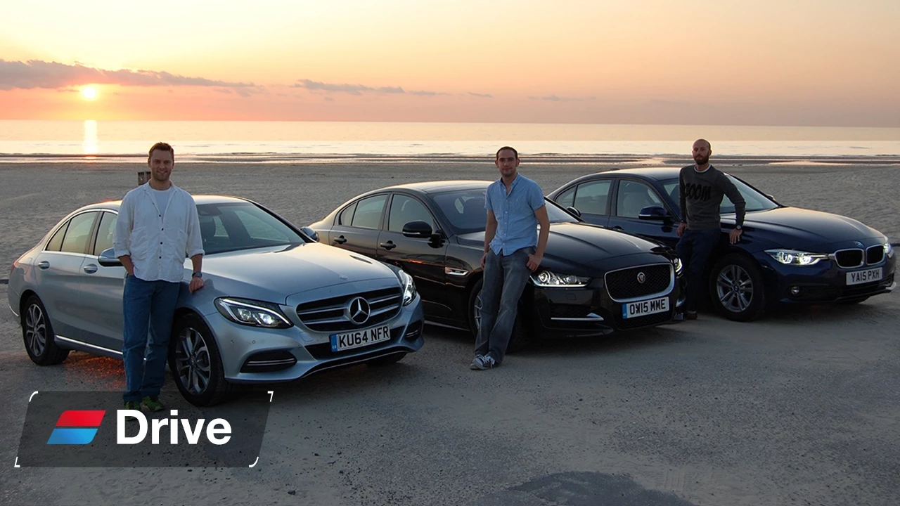 BMW 3 Series vs Jaguar XE vs Mercedes C-Class group test