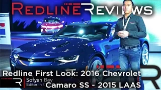 2016 Chevrolet Camaro SS – Redline: First Look – 2015 Los Angeles Auto Show