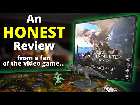 Monster Hunter World: The Board Game Review - from a fan of the video game...