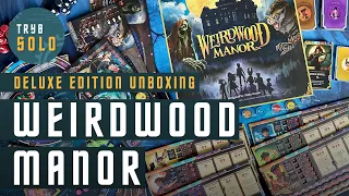 Weirdwood Manor | deluxe edition unboxing