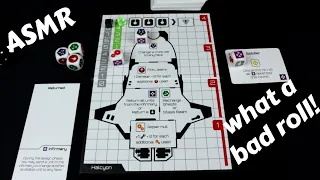ASMR Solo Board Game Playthrough - DEEP SPACE D-6 game 3