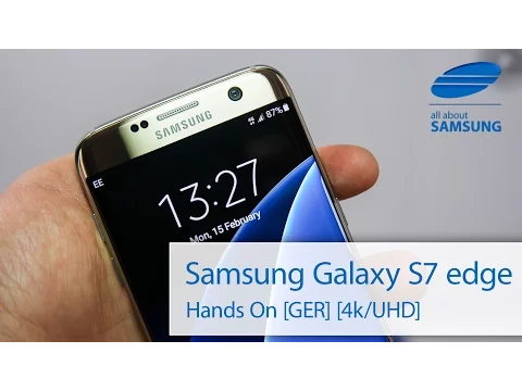 Video zu Samsung Galaxy S7 edge White Pearl