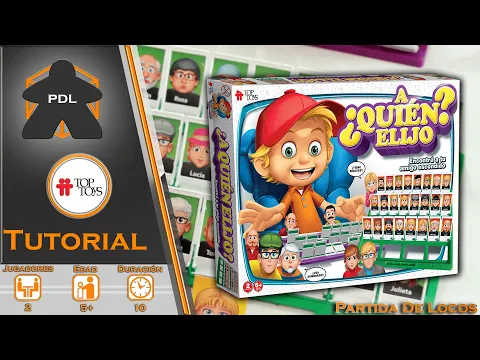 ¿A quién elijo? | Tutorial | TopToys | Partida de Locos | #quienesquien
