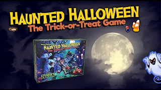 Quick Look at How To Play Haunted Halloween The Trick-or-Treat Board Game