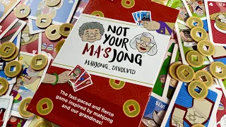 How to Play Not Your Ma’s Jong - A mahjong inspired card game