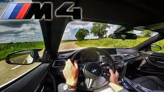 2017 BMW M4 COMPETITION Test Drive SOUND Interior