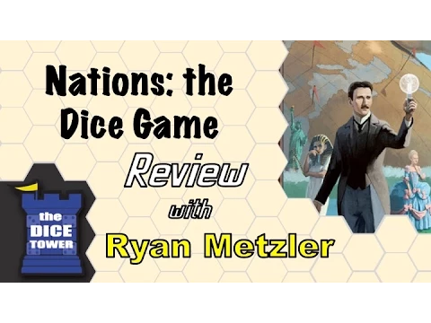 Nations: the Dice Game Review - with Ryan Metzler
