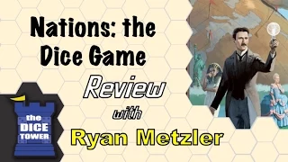 Nations: the Dice Game Review - with Ryan Metzler