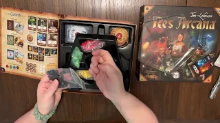 Res Arcana - What's in the box - Unboxing and Reboxing