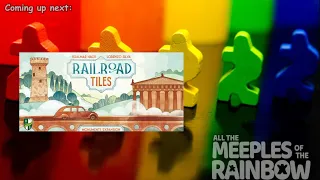 All the Games with Steph: Railroad Tiles: Monuments Expansion - Teach