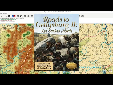 Roads to Gettysburg II - Scenario #4 - The First Day at Gettysburg