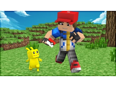 PGO: Minecraft: O MAPA DE POKÉMON MAIS INCRÍVEL DO MUNDO! (VEJAM ISSO!!!)