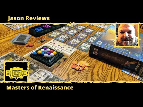 Jason’s Board Game Diagnostics of Masters of Renaissance