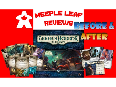 Arkham Horror: The Card Game - Before & After