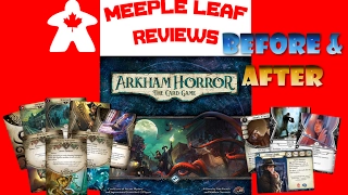 Arkham Horror: The Card Game - Before & After