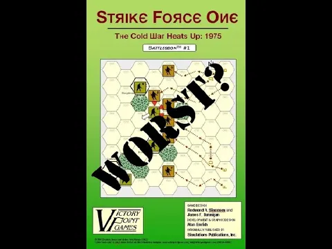 How To Play: Strike Force One (SPI's worst game?)