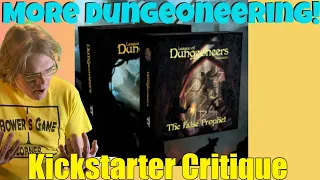League Of Dungeoneers Expansion And 2nd Print - Kickstarter Critique Review